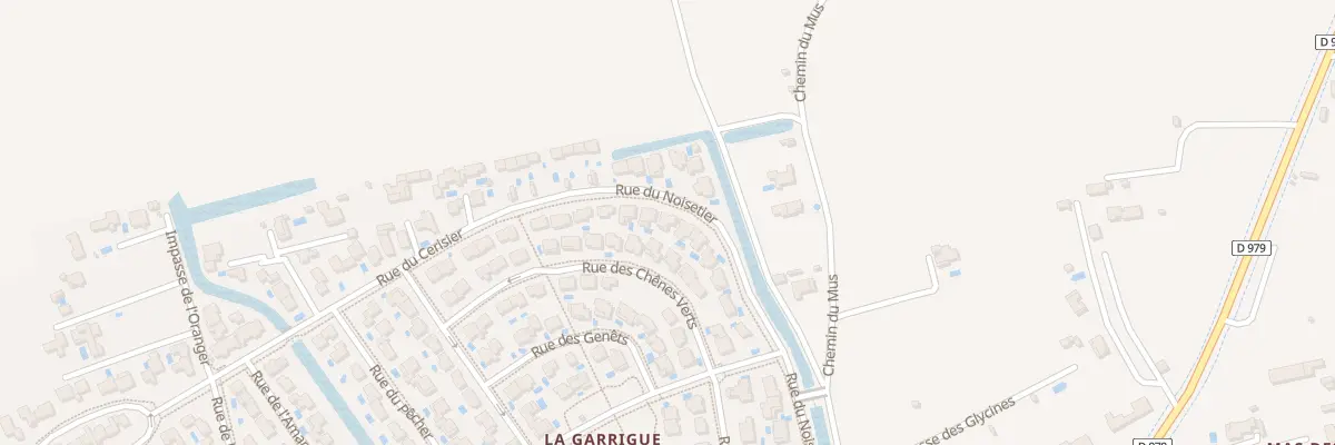 Plan du 32 Rue du Cerisier à Aimargues