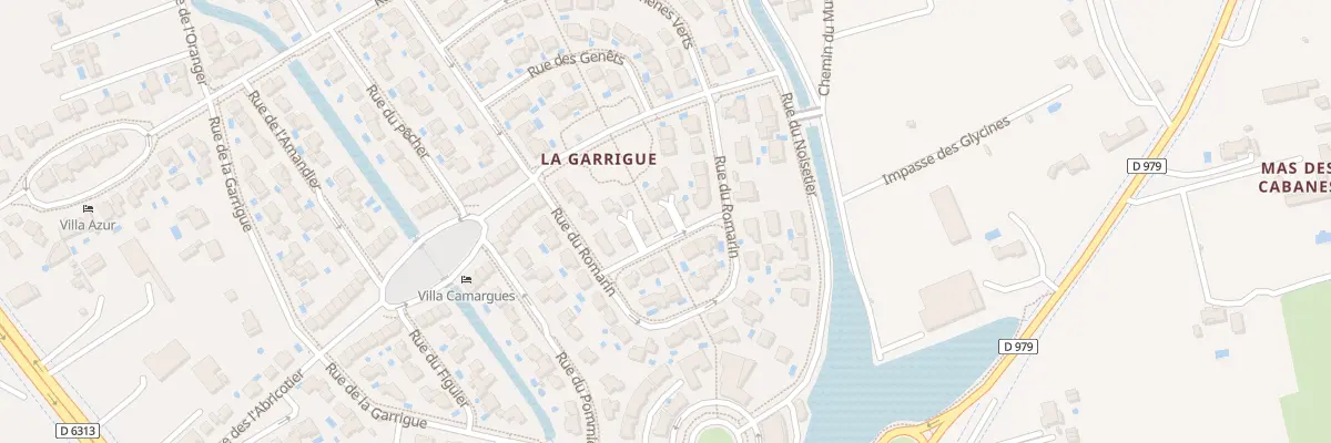 Plan du 9 Rue des Genévriers à Aimargues