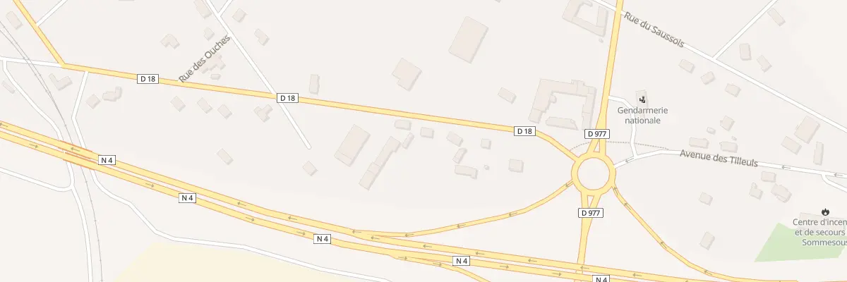 Plan du 13 Av des Tilleuls à Sommesous