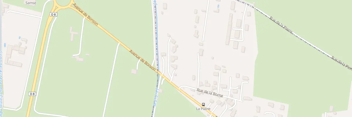 Plan du 52C Av de Sury à Bonson