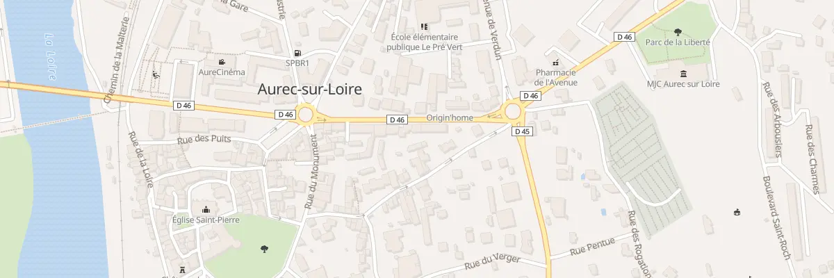 Plan du 130 Av de Firminy à Aurec-sur-Loire