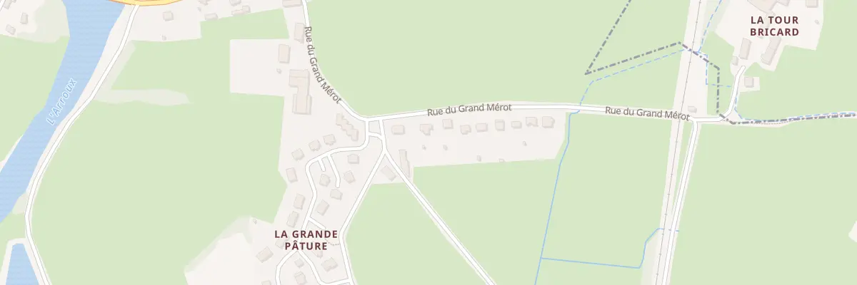 Plan du 11 Rue du Grand Mérot à Laizy