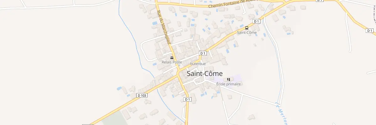 Plan du 8 Rue de l’Abrivado à Saint-Côme-et-Maruéjols