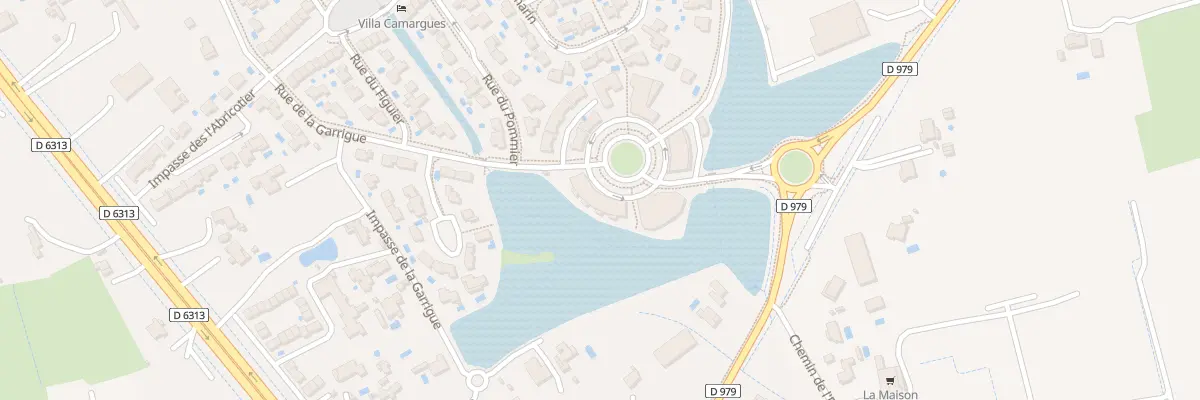Plan du 1 Rpt des Grenadiers à Aimargues