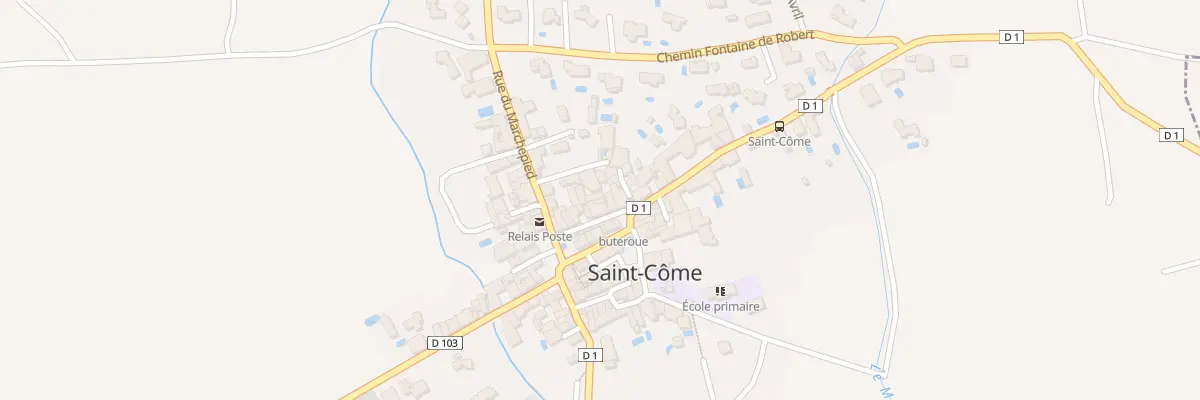 Plan du 4 Rue du Four à Saint-Côme-et-Maruéjols