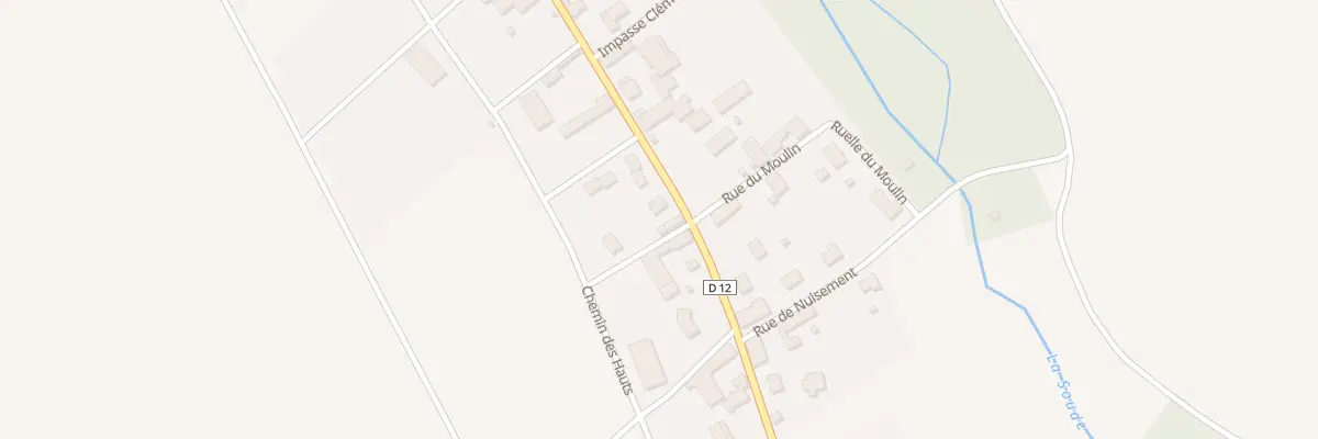 Plan du 21 Rue Principale à Soudron