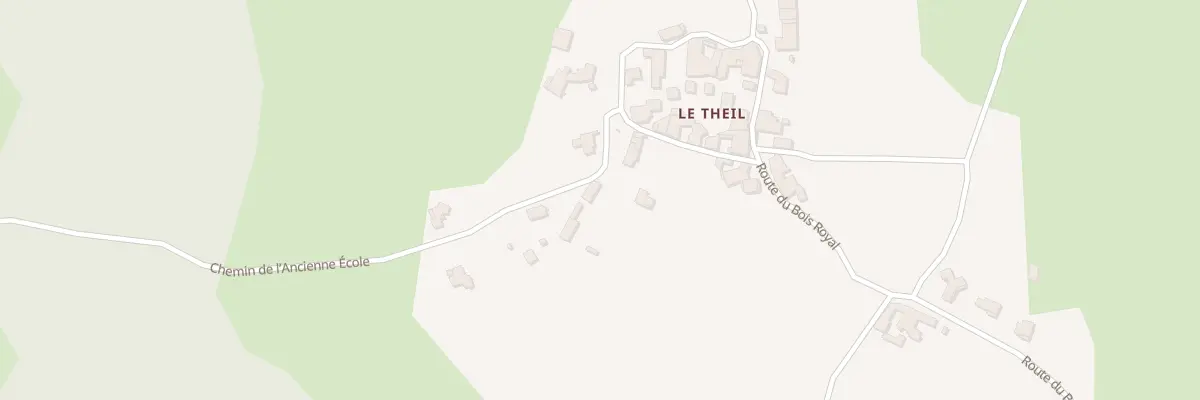 Plan du 853 Rte du Bois Royal à Saint-Maurice-en-Gourgois