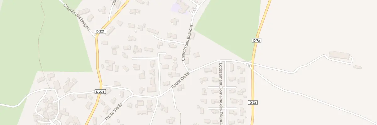 Plan du 5100 Bousigons à Montignargues