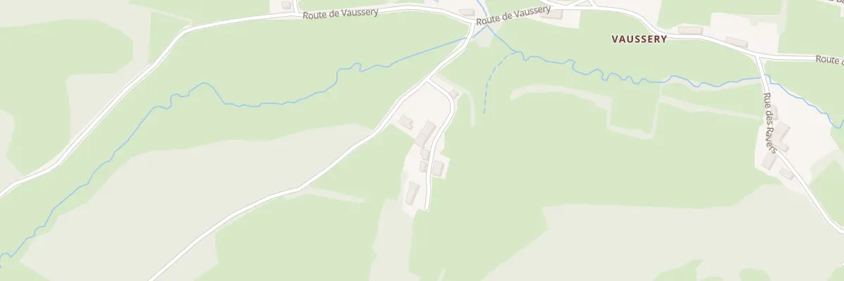 Plan du 5234A Vaussery à Chissey-en-Morvan