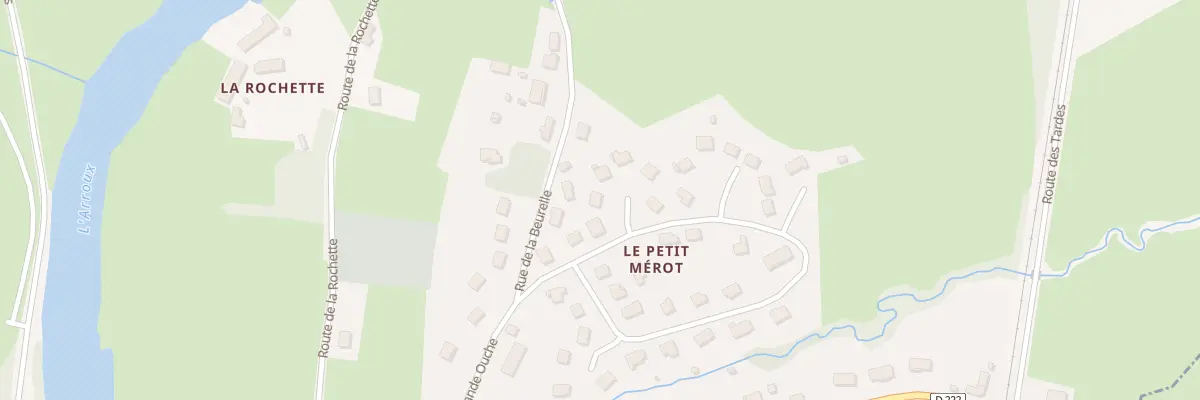Plan du 6 Le Petit Merot à Laizy