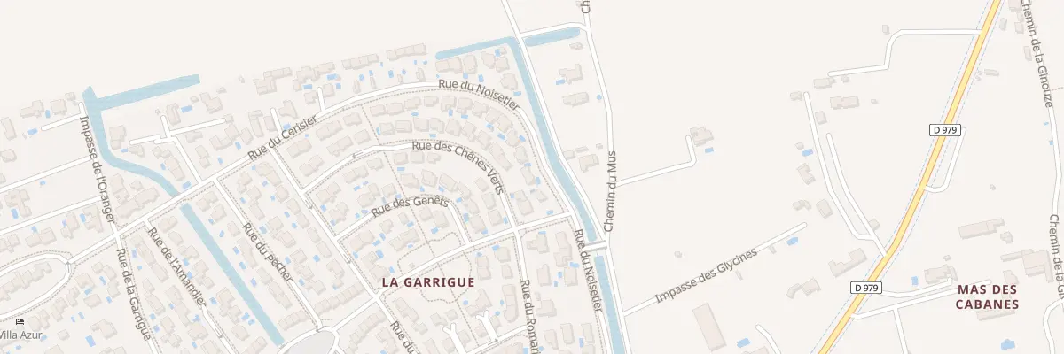 Plan du 42 Rue du Cerisier à Aimargues
