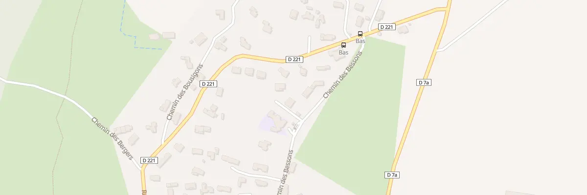 Plan du 16 Che des Bessons à Montignargues