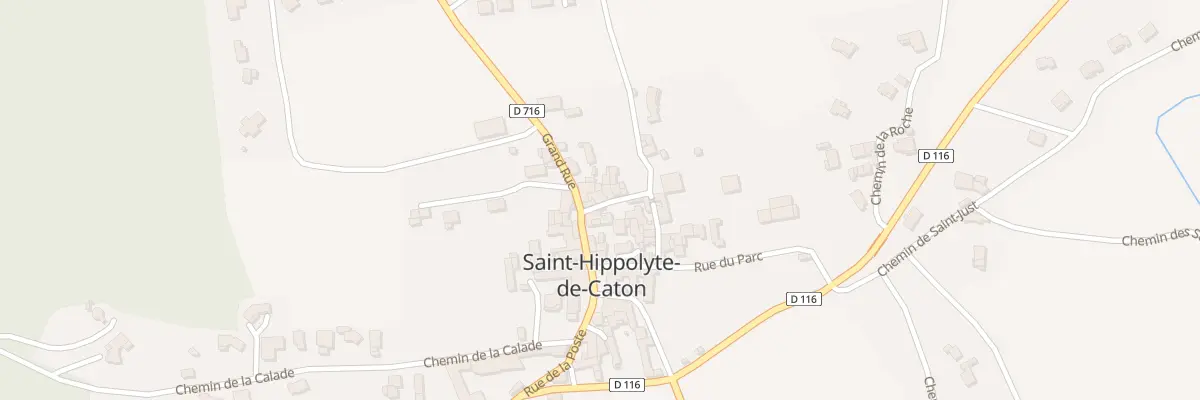 Plan du 3 Rue du Mont Bouquet à Saint-Hippolyte-de-Caton