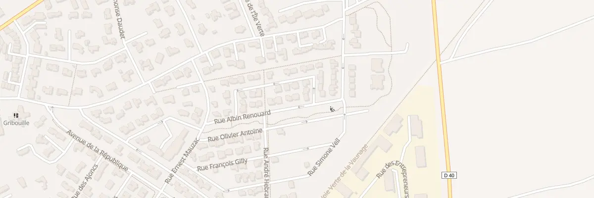 Plan du 11 Rue Albin Renouard à Calvisson