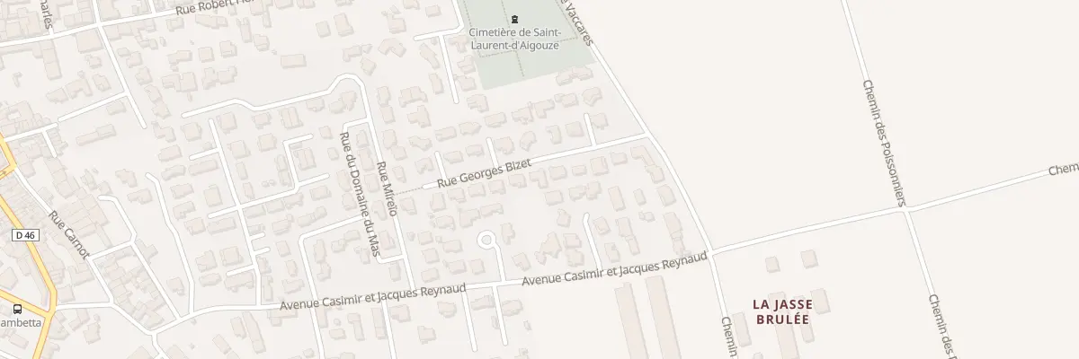 Plan du 109 Rue Georges Bizet à Saint-Laurent-d’Aigouze