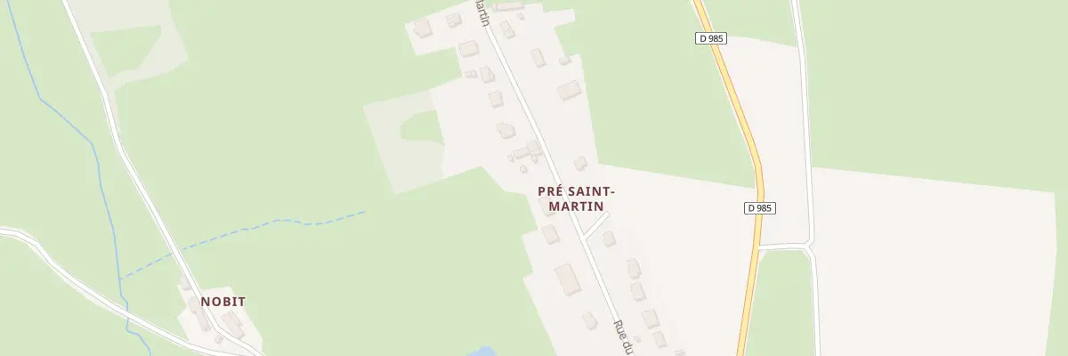 Plan du 25 Rue du Pres Saint Martin à Perrecy-les-Forges