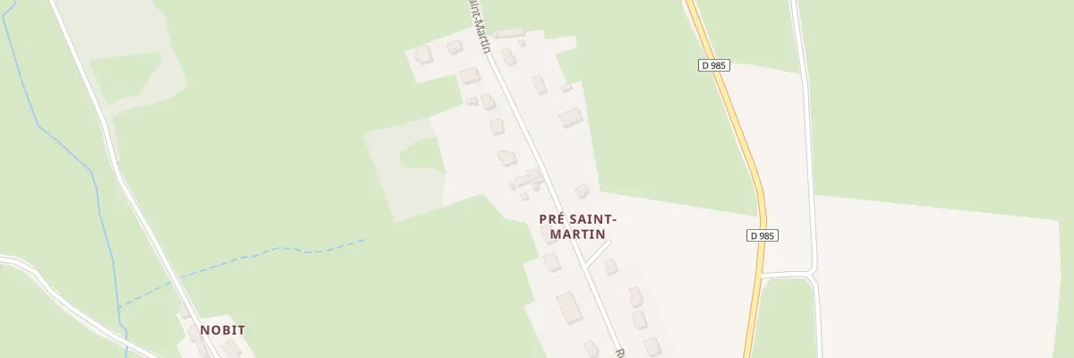 Plan du 27 Rue du Pres Saint Martin à Perrecy-les-Forges