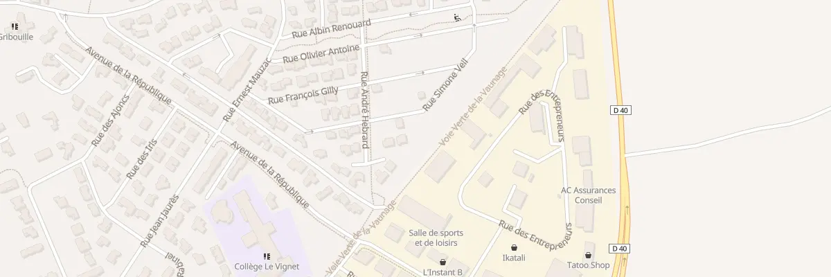 Plan du 9 Rue Simone Veil à Calvisson