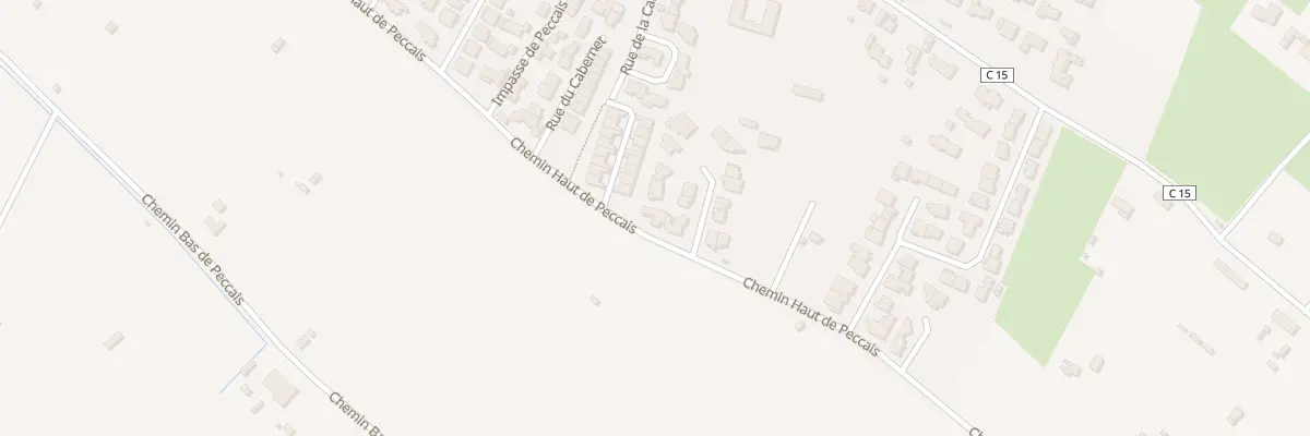 Plan du 586 Chemin de Peccais à Aigues-Mortes