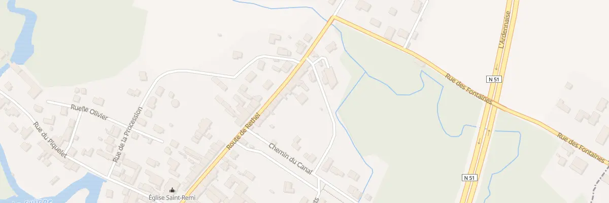 Plan du 4B Rue des Voyeux à Isles-sur-Suippe
