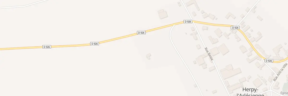 Plan du 15 Rue de la Barre à Herpy-l’Arlésienne