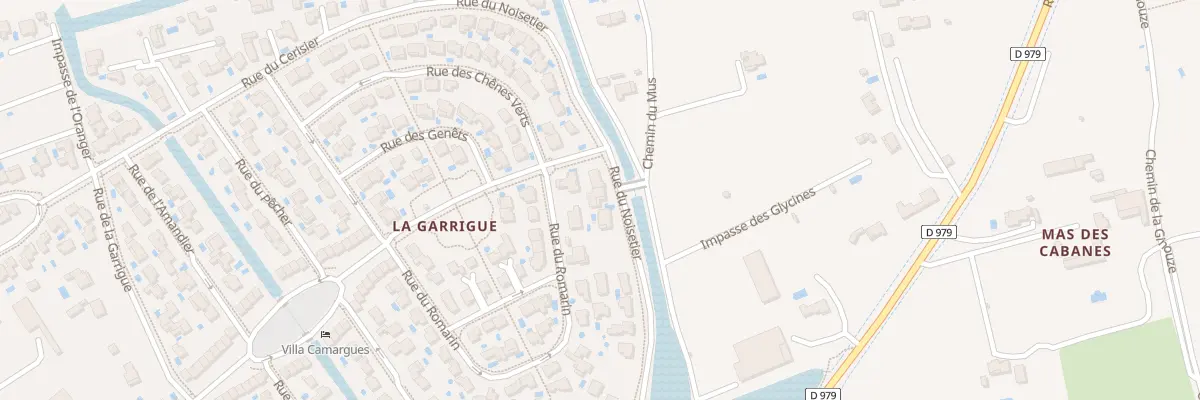 Plan du 50 Rue du Cerisier à Aimargues