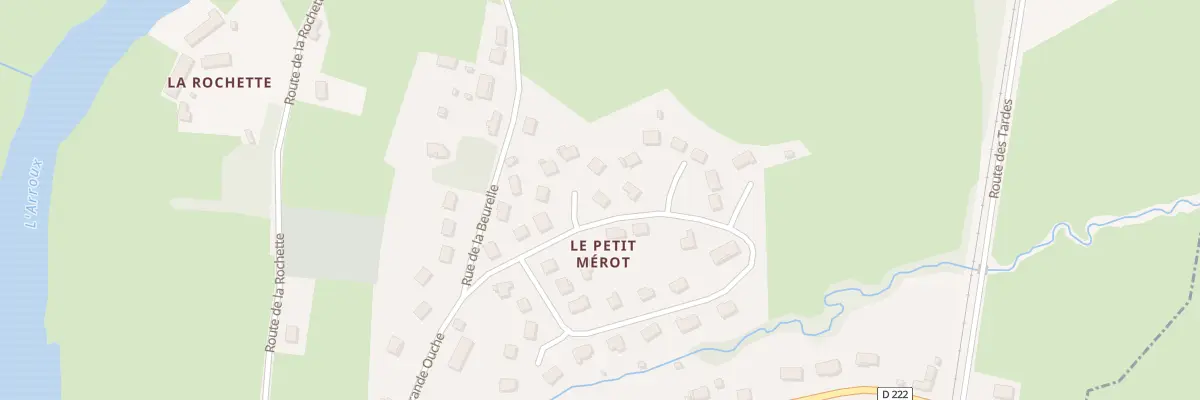 Plan du 10 Le Petit Merot à Laizy