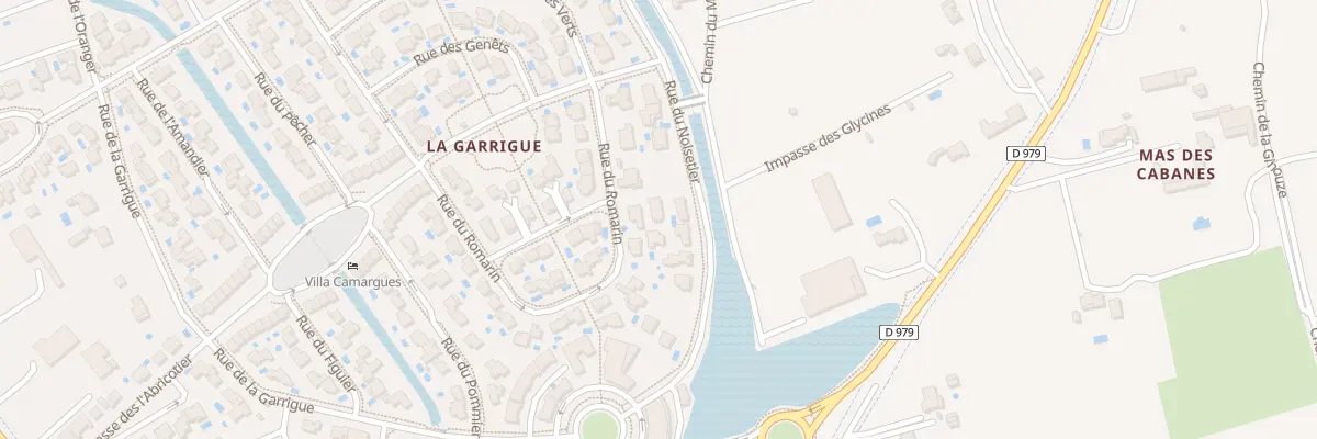 Plan du 54 Rue du Romarin à Aimargues