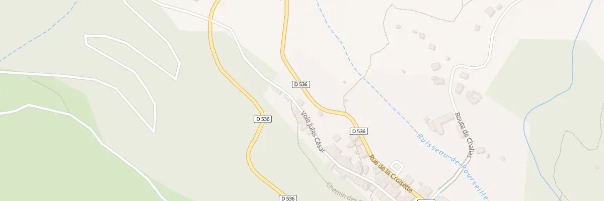 Plan du 284 Voie Jules César à Montpezat-sous-Bauzon