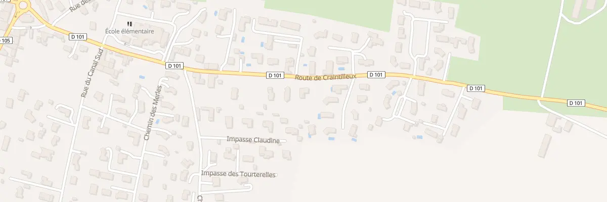 Plan du 530 Rte de Craintilleux à L’Hôpital-le-Grand