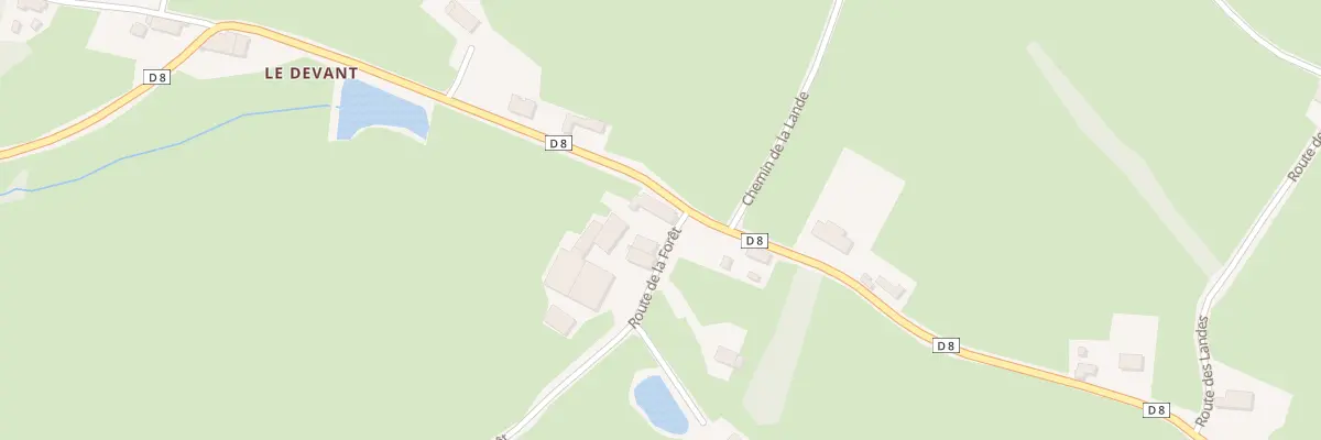 Plan du 10 Rte de la Foret à Ligny-en-Brionnais