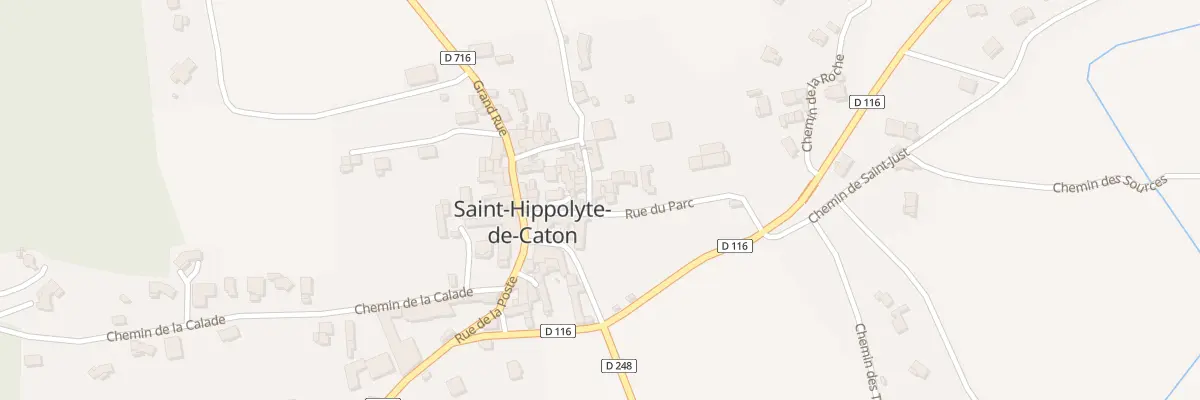 Plan du 2 Rue du Parc à Saint-Hippolyte-de-Caton