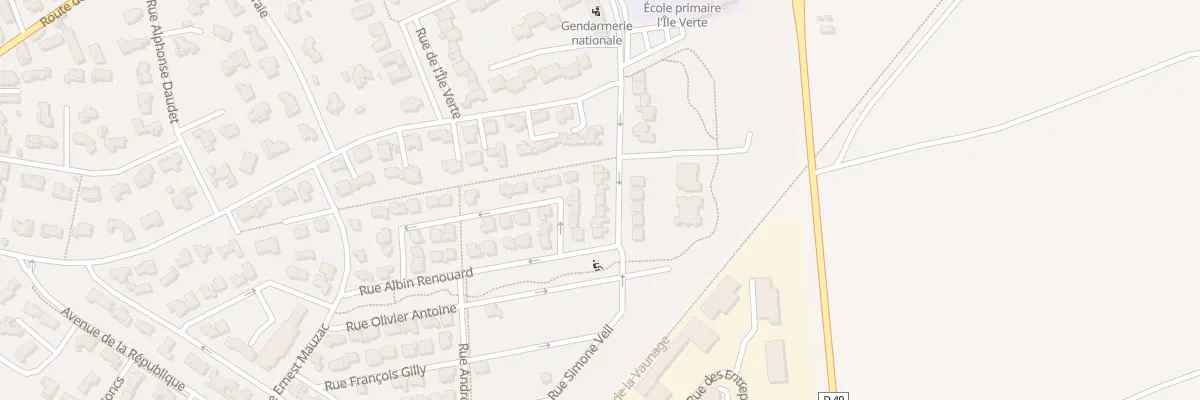 Plan du 19 Rue Albin Renouard à Calvisson