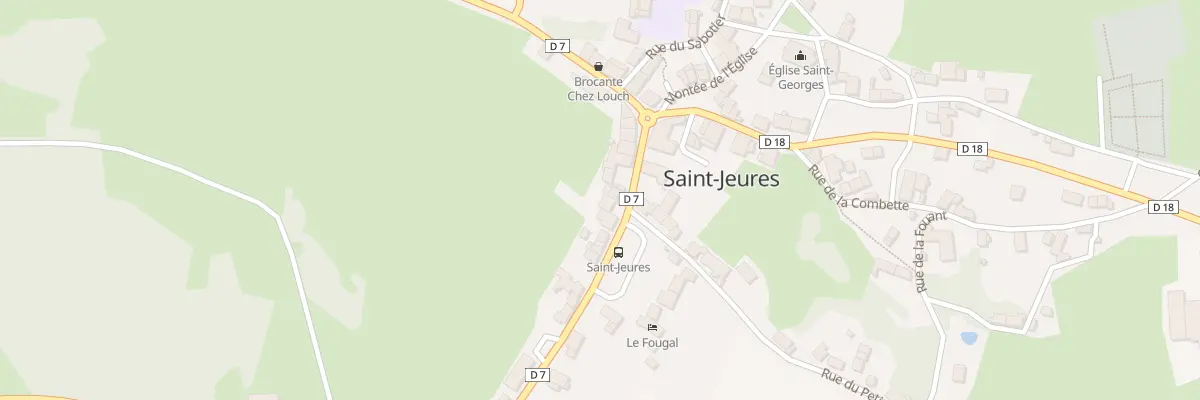 Plan du 16 Rte du Lizieux à Saint-Jeures