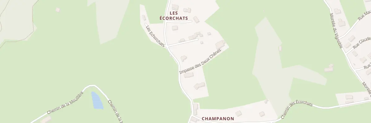 Plan du 15 Imp des Deux Chênes à Régny