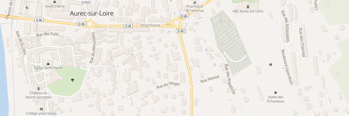 Plan du 86 Av du Forez à Aurec-sur-Loire