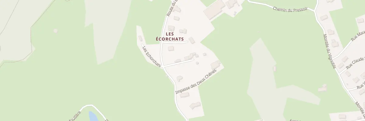 Plan du 316 Rte du Bois Dieu à Régny