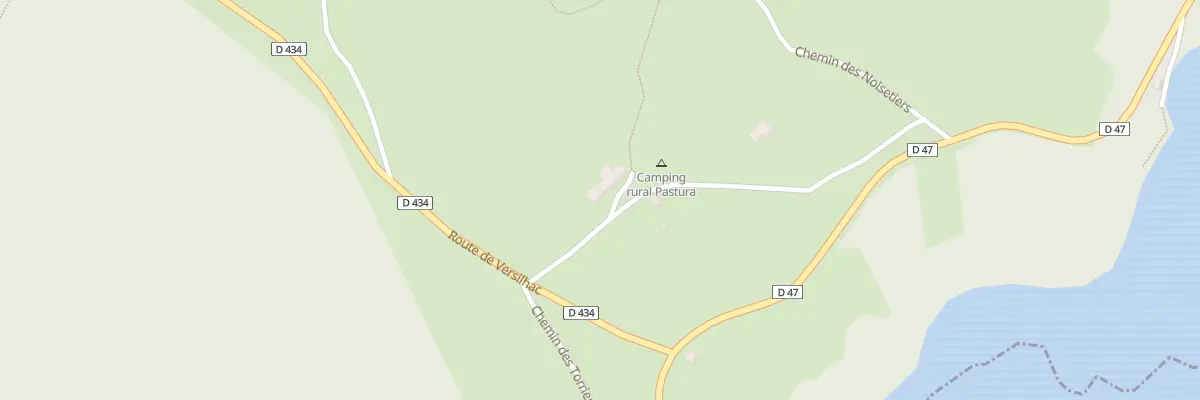 Plan du 85 Rte du Camping à Saint-Jeures