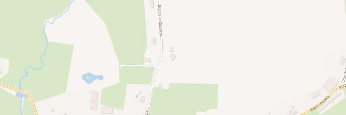 Plan du 8 Rue de la Goulette à Baives