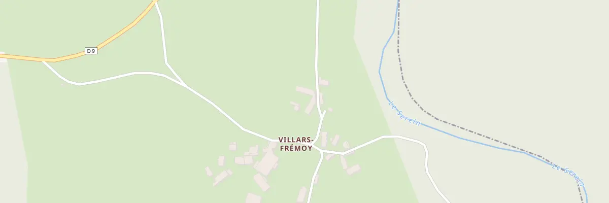Plan du 1 Rle de la Croix à Courcelles-Frémoy