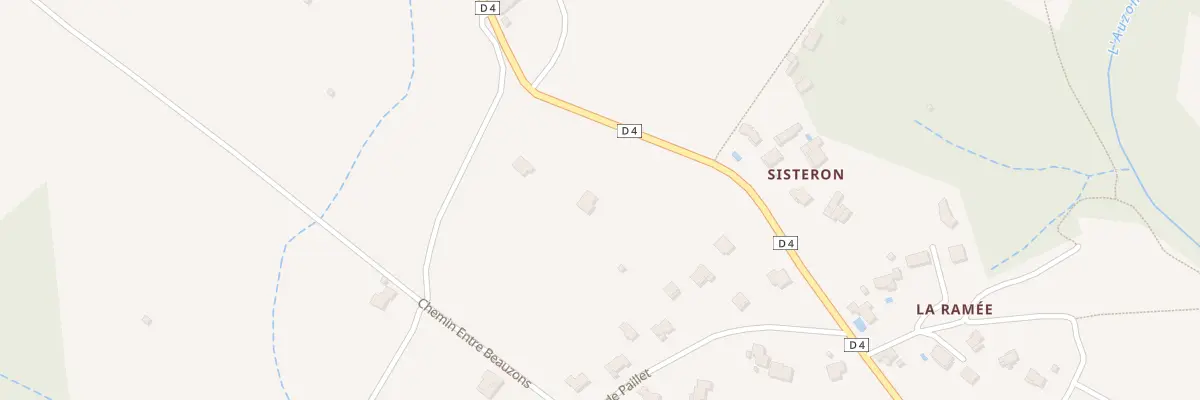 Plan du 1035 Rte de Planzolles à Lablachère