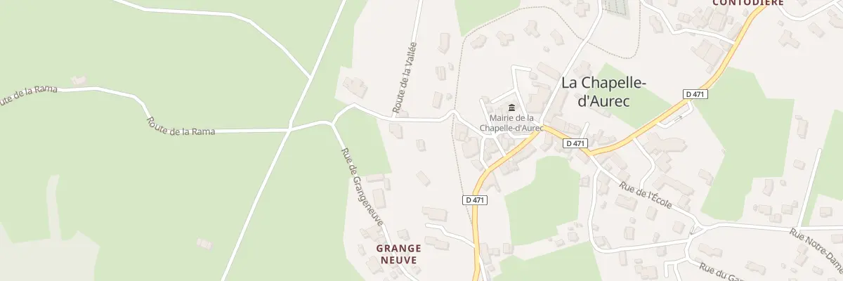Plan du 121 Rue de l’Ancien Couvent à La Chapelle-d’Aurec