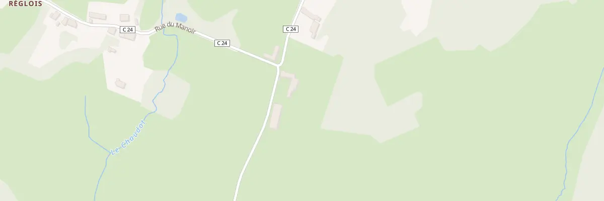 Plan du 14 Rue du Manoir à Alligny-en-Morvan