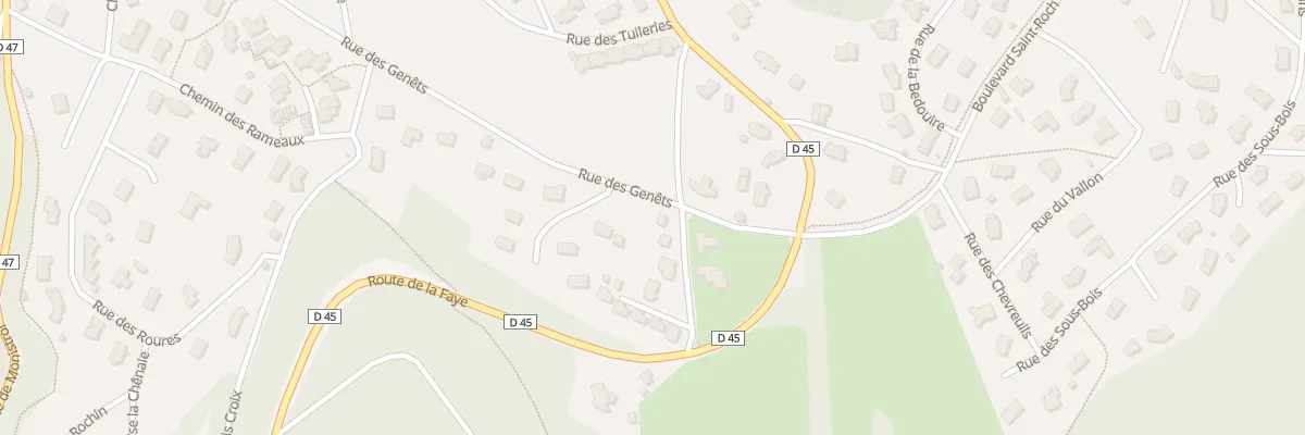 Plan du 494 Rue des Genêts à Aurec-sur-Loire