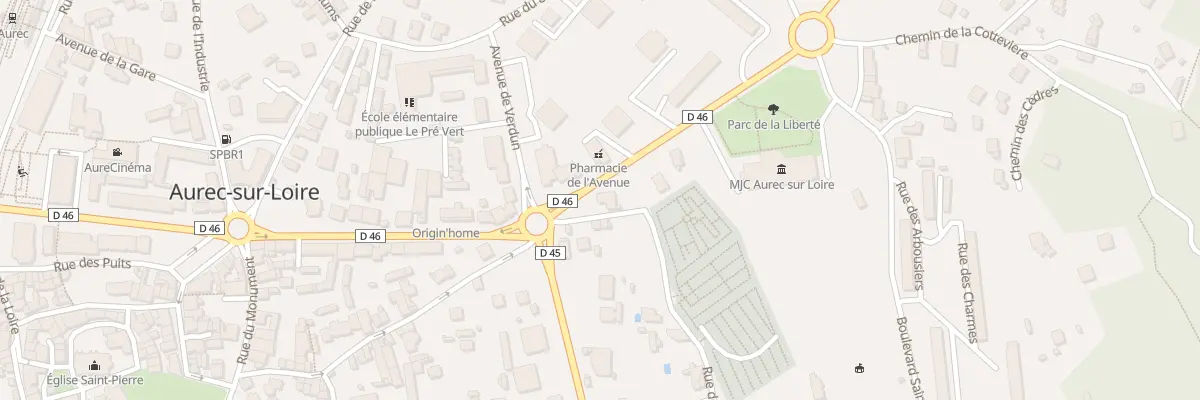 Plan du 39 Rue des Rogations à Aurec-sur-Loire
