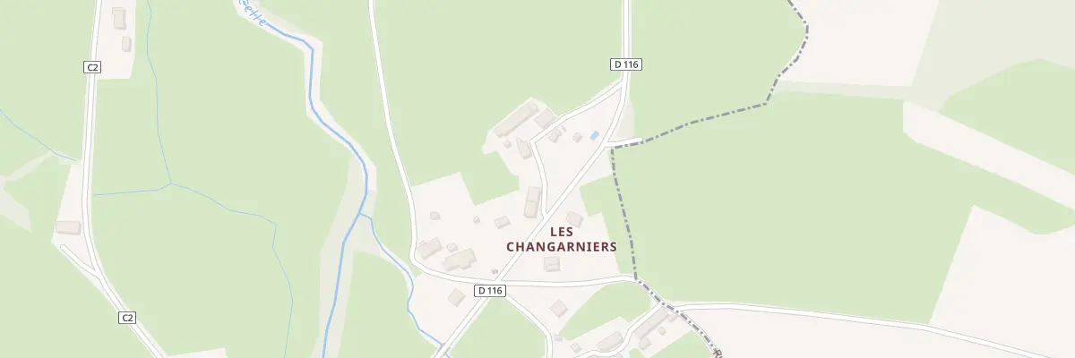 Plan du 5016 Le Changarnier à La Celle-en-Morvan