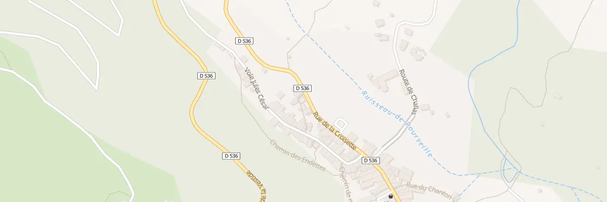 Plan du 151 Rte La Croisette à Montpezat-sous-Bauzon