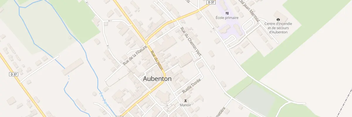 Plan du 4 Rue du Jeton à Aubenton
