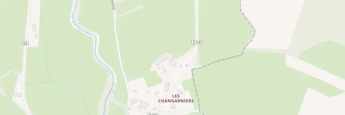 Plan du 5015 Le Changarnier à La Celle-en-Morvan