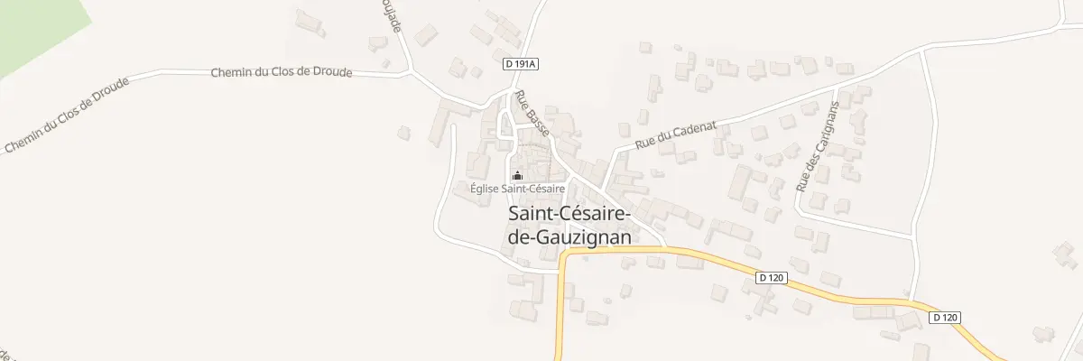 Plan du 24 Rue des Louis à Saint-Césaire-de-Gauzignan